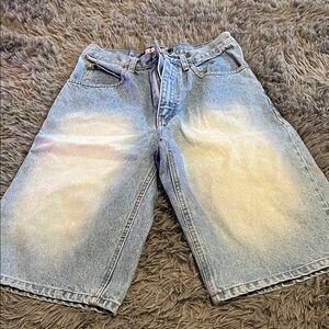 Stylish Light Blue Men's Jean Shorts